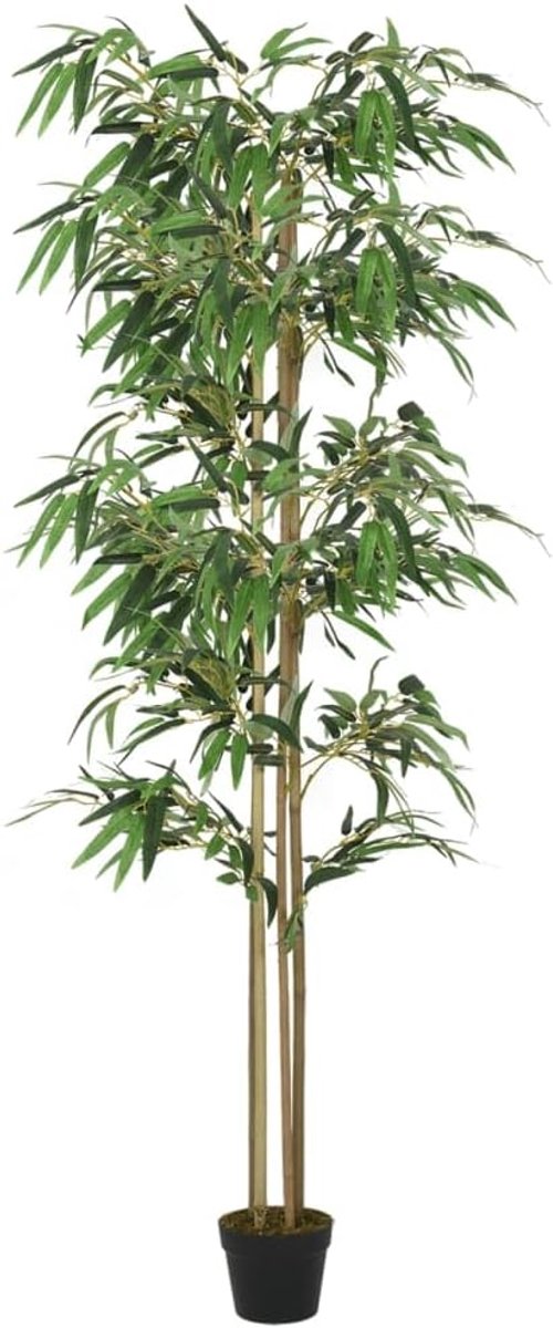 Kunstbamboe, 1216 bladeren, 180 cm, groen