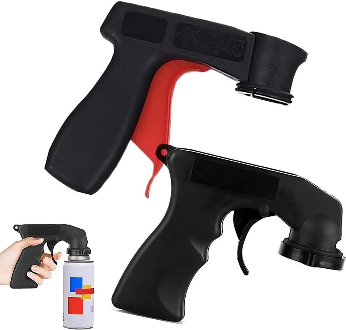 Accessoires voor sproeimachines, 2 stuks handgreep voor spuitpistool, houder voor spuitfles, greephouder, houder voor - ShopVlot