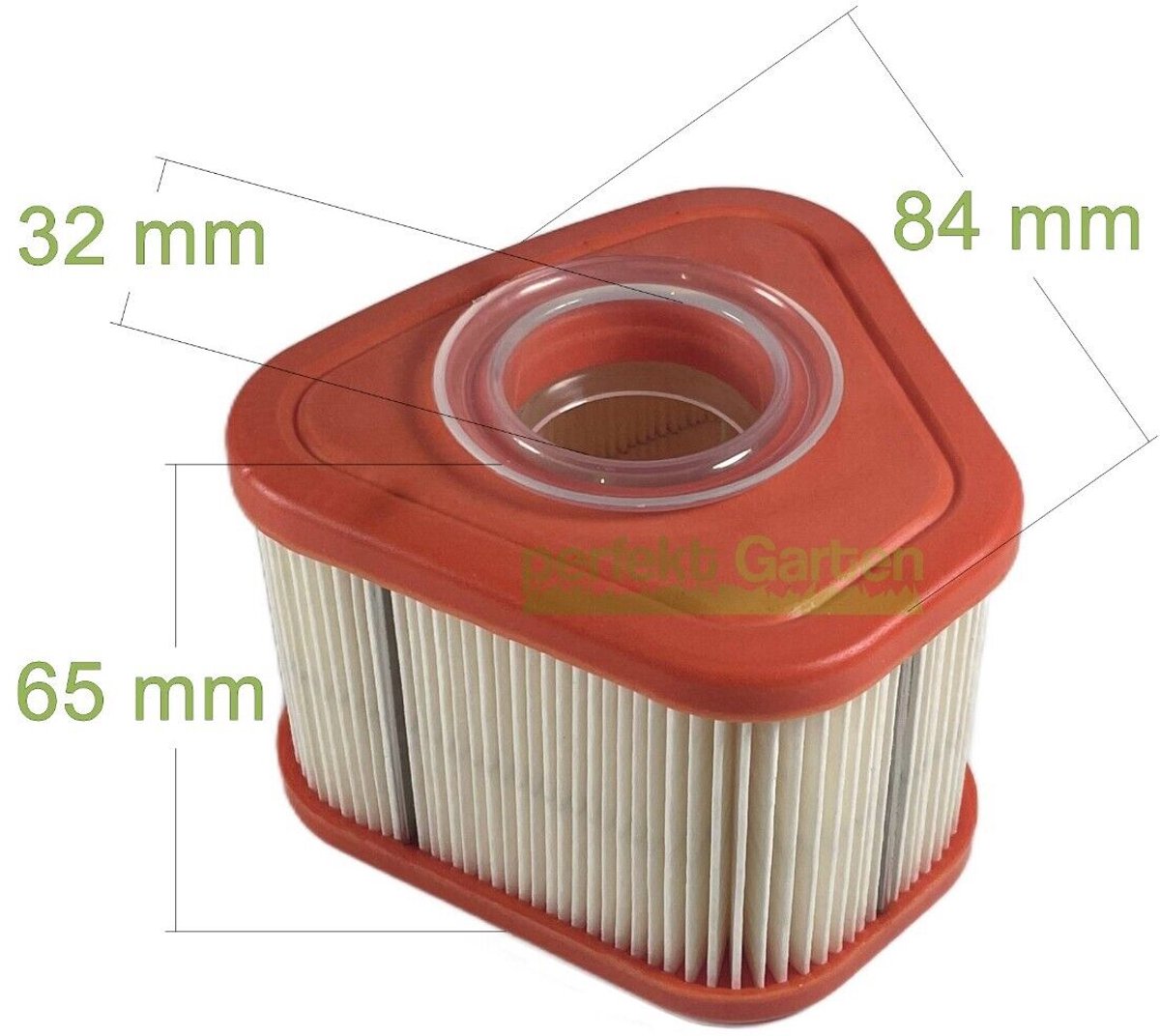 luchtfilter voor Briggs & Stratton B&S-motoren uit de series 800E, 850E, 115P02, 123P05 en 123P0B