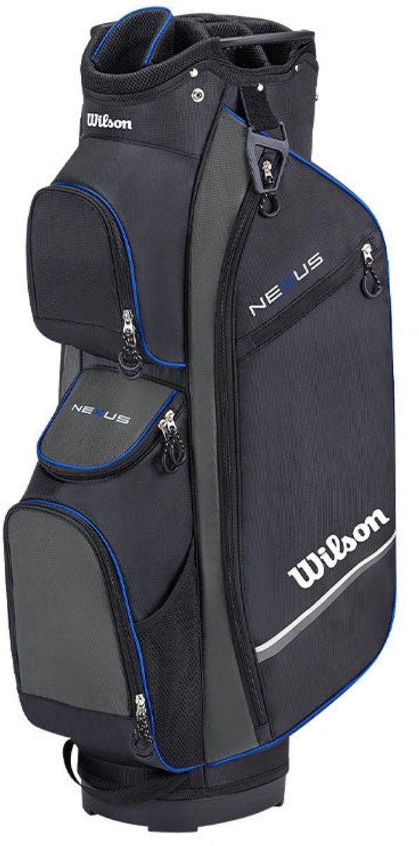 Wilson Nexus cart bag zwart grijs blauw van Wilson — afbeelding 2