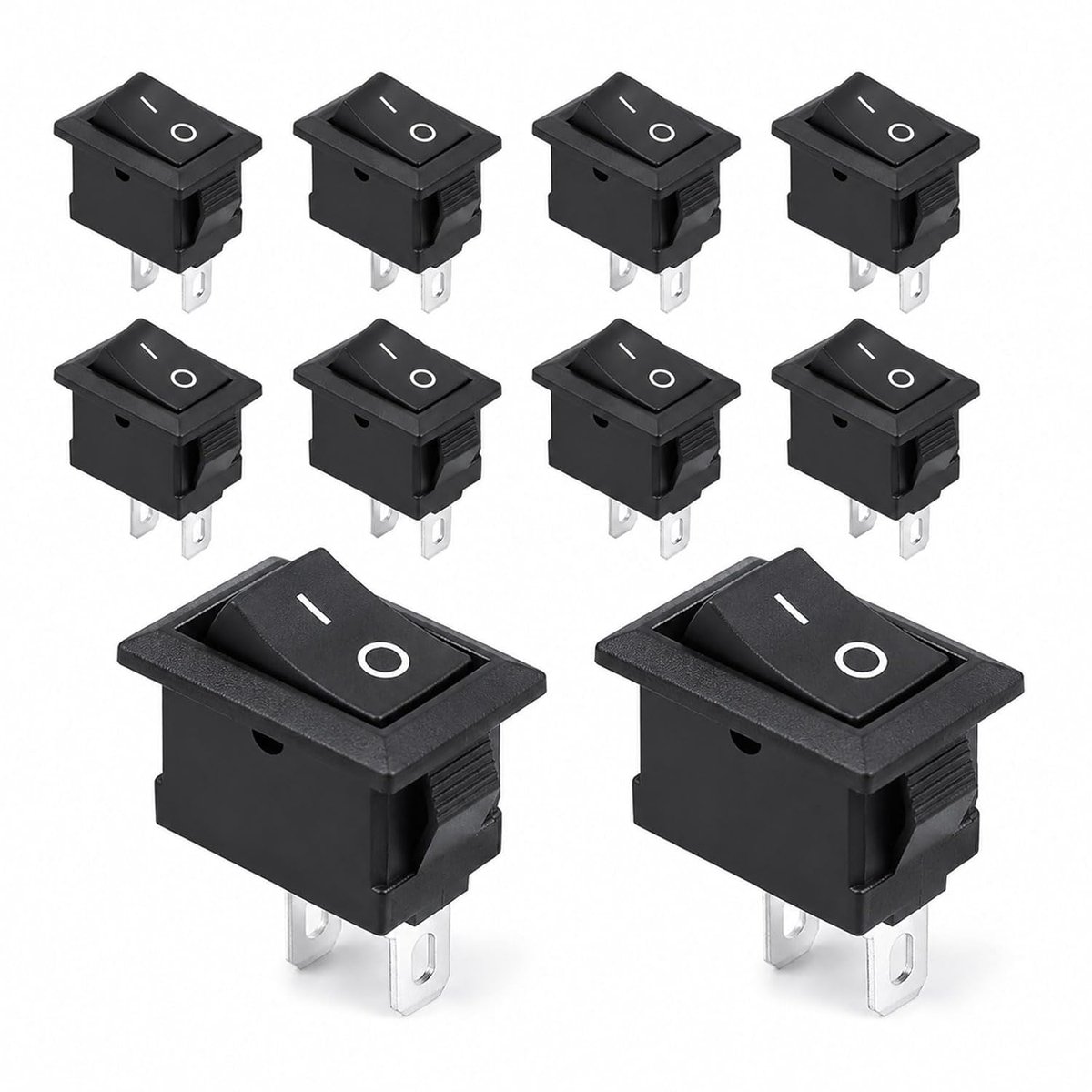 ERBO tuimelschakelaar, 10 stuks, tuimelschakelaar - ShopVlot