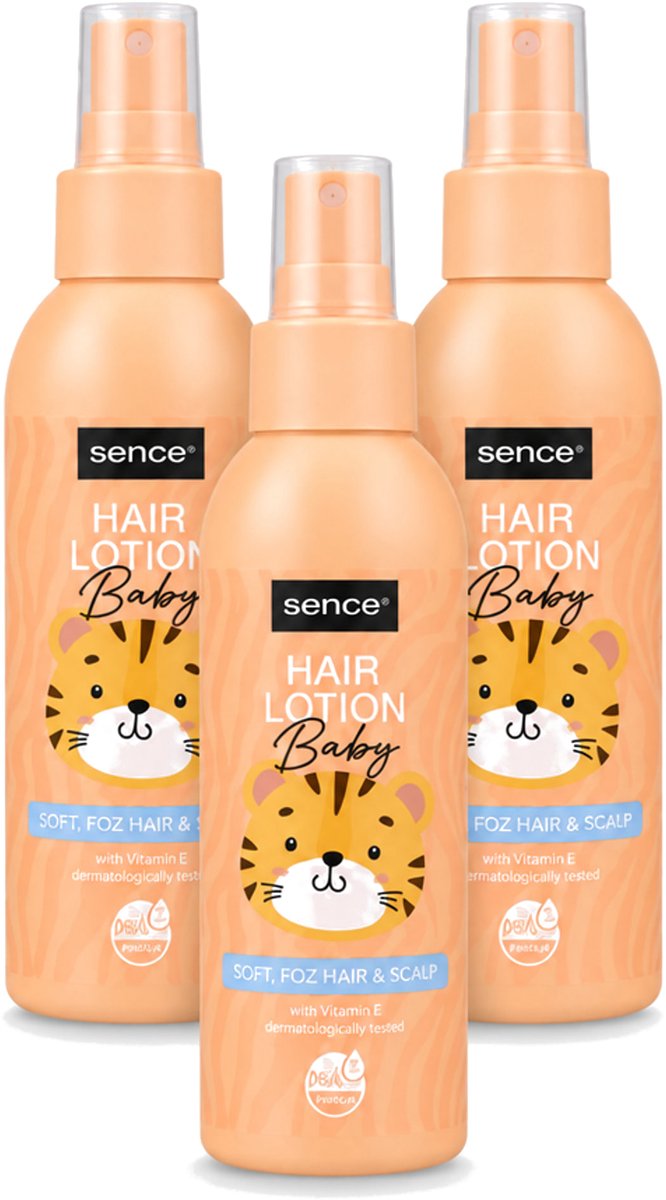 3 x Sence Baby – Haarlotion – Verzorgend – 150 ml - Voordeelverpakking - 3 stuks
