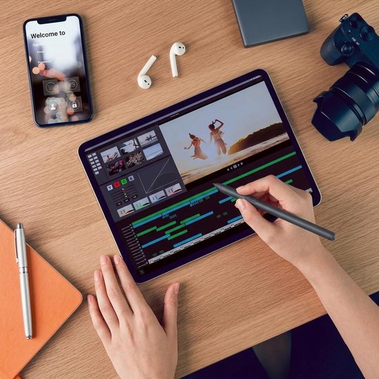 Dailygoody - Stylus voor Tab S6 Lite - Elektronische Styluspen - Zeer Gevoelig - Zwart - Nauwkeurig Formaat - Duurzaam en Precisie — afbeelding 3