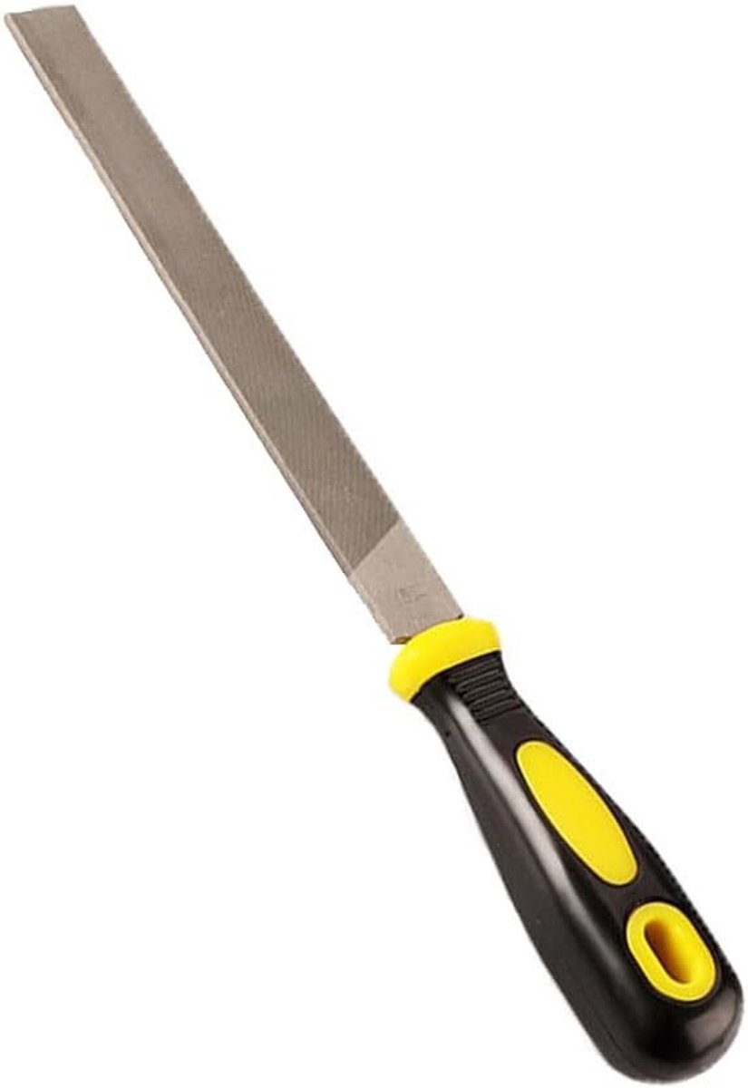 Dubbelsidige houtsnijder metaalrasp van 20 cm, ideaal voor houtbewerking, steen en kunststof