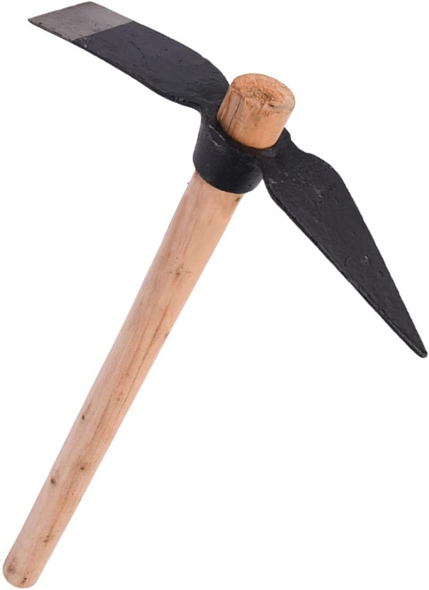 Gronddraai- en Wiedgereedschap, Ontwerp met Dubbele Kop, Wieden, Matock-schoffel, Geïntegreerd Gieten, Tuinschoffel, voor Het Graven van Wieden, Zaaien, Draaien van