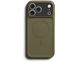 Bellroy Venture Hoesje – Geschikt voor iPhone 18 Pro Max – Gemaakt van schokabsorberend TPU polymeer – Afneembaar polsbandje – MagSafe compatible - Groen