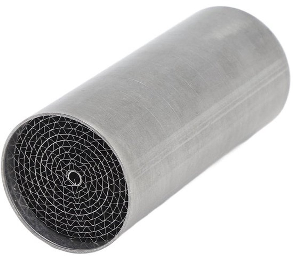 Dailygoods - Motorfietsuitlaatkatalysator RVS - 42 * 100 mm