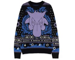 Pokémon - Gengar Kersttrui - 2XL - Zwart