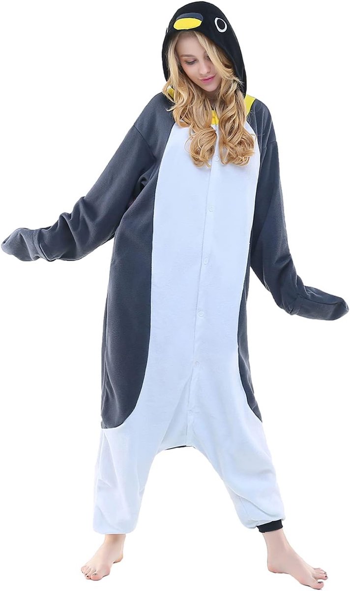 Eendelige pyjama voor volwassenen, damespyjama, cosplay, kerstcadeau idee