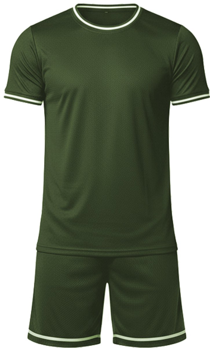 Outspot - 2-delige sportset voor heren - Groen - L