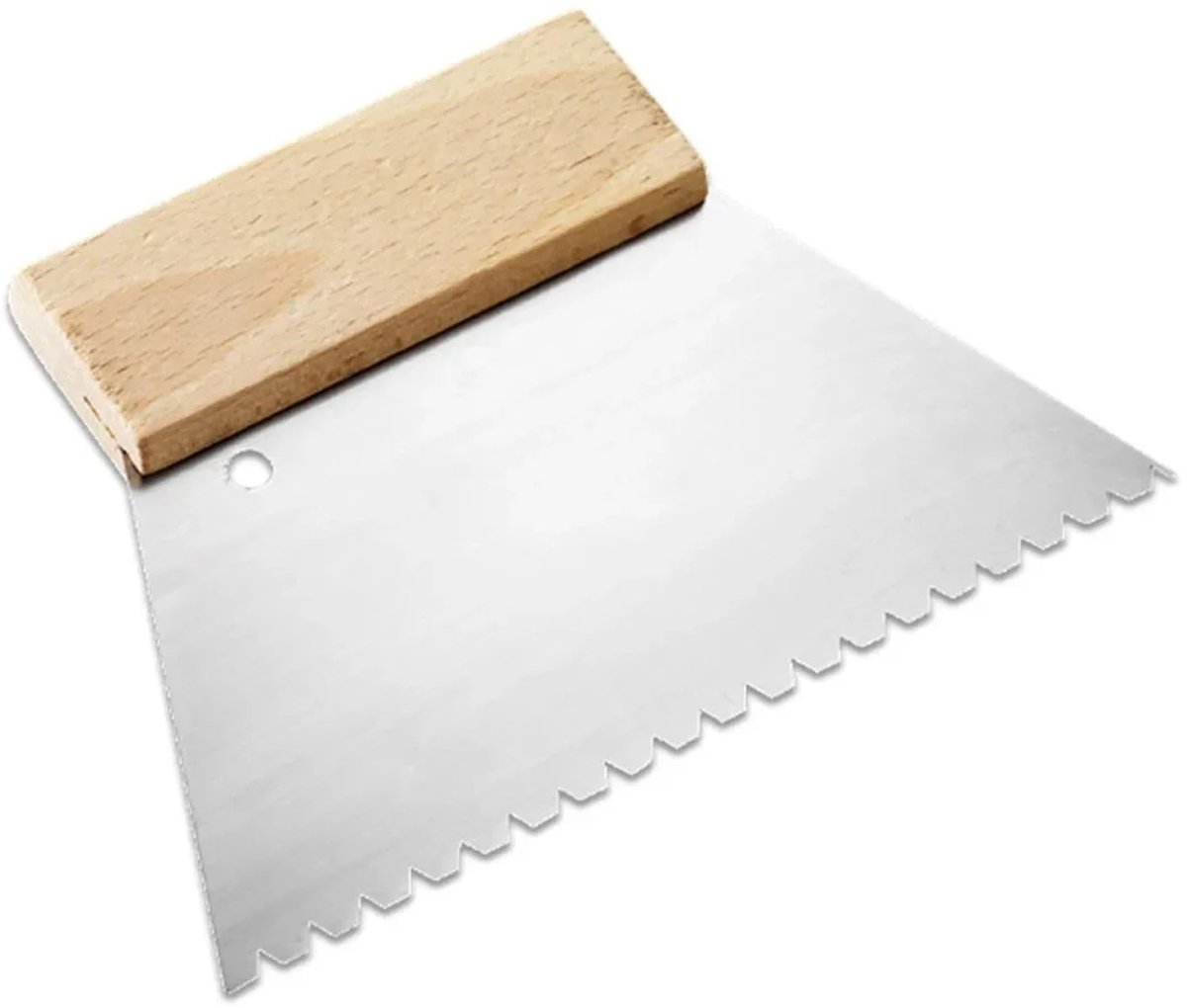 Tandspatel, lijmkam, 180 mm, vloerlijmspatel, fijn, 1500 F/m² B14