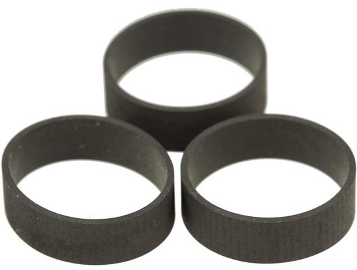 Platenspeler-riem - Set aandrijfriemen - Voor muziekafspelen - Met precieze pasvorm - 4 stuks