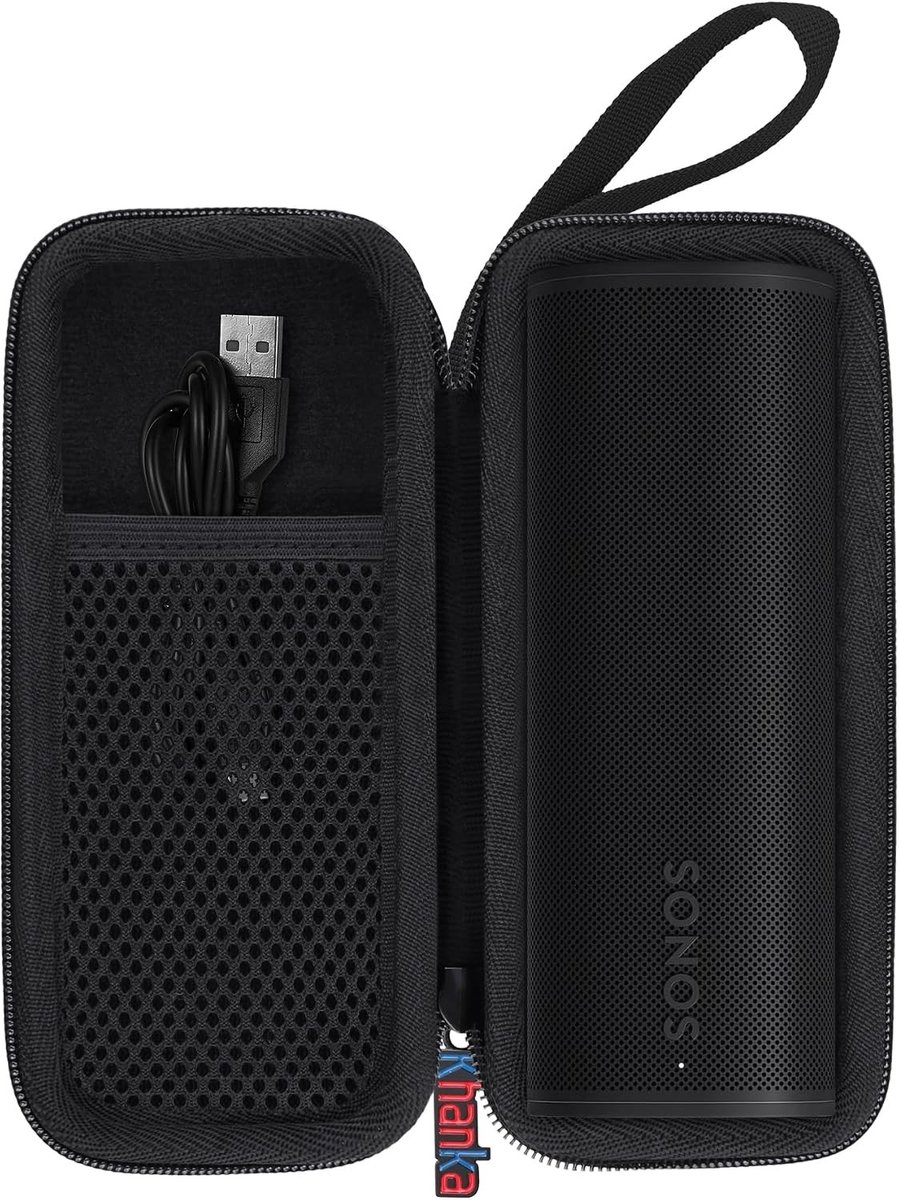 Vervangende Hard Travel Case voor Bluetooth Speaker - Bescherming, Draagbaarheid en Stijl voor Sonos Roam en Roam SL