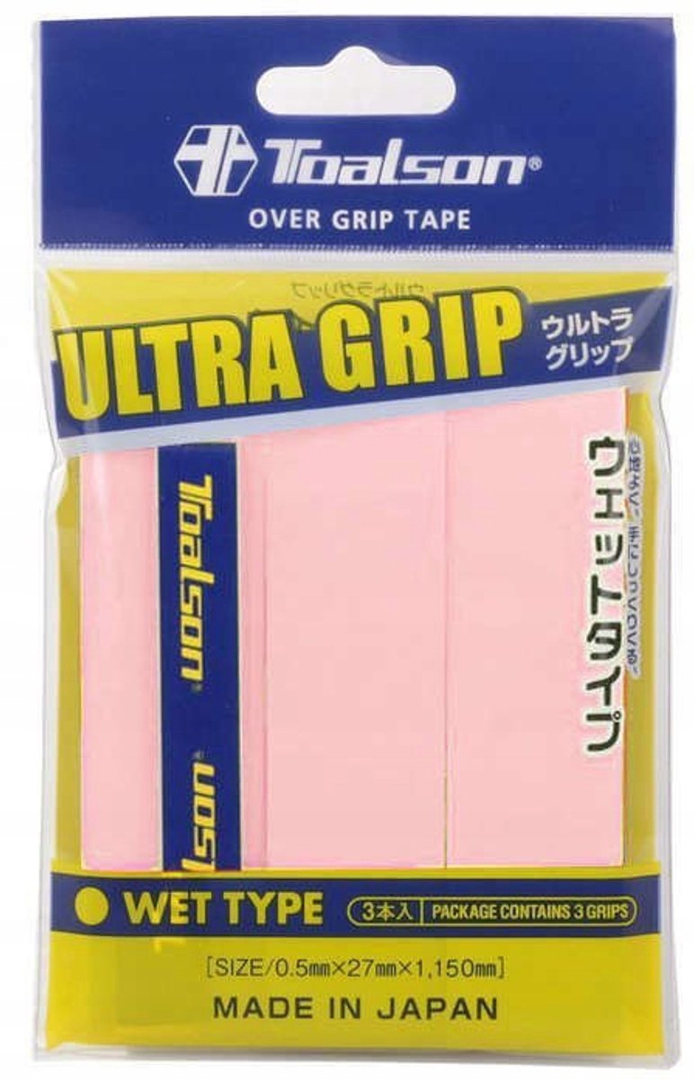 Merkloze Tennis Grip Tape - Extra Kleverend & Comfortabel - Roze