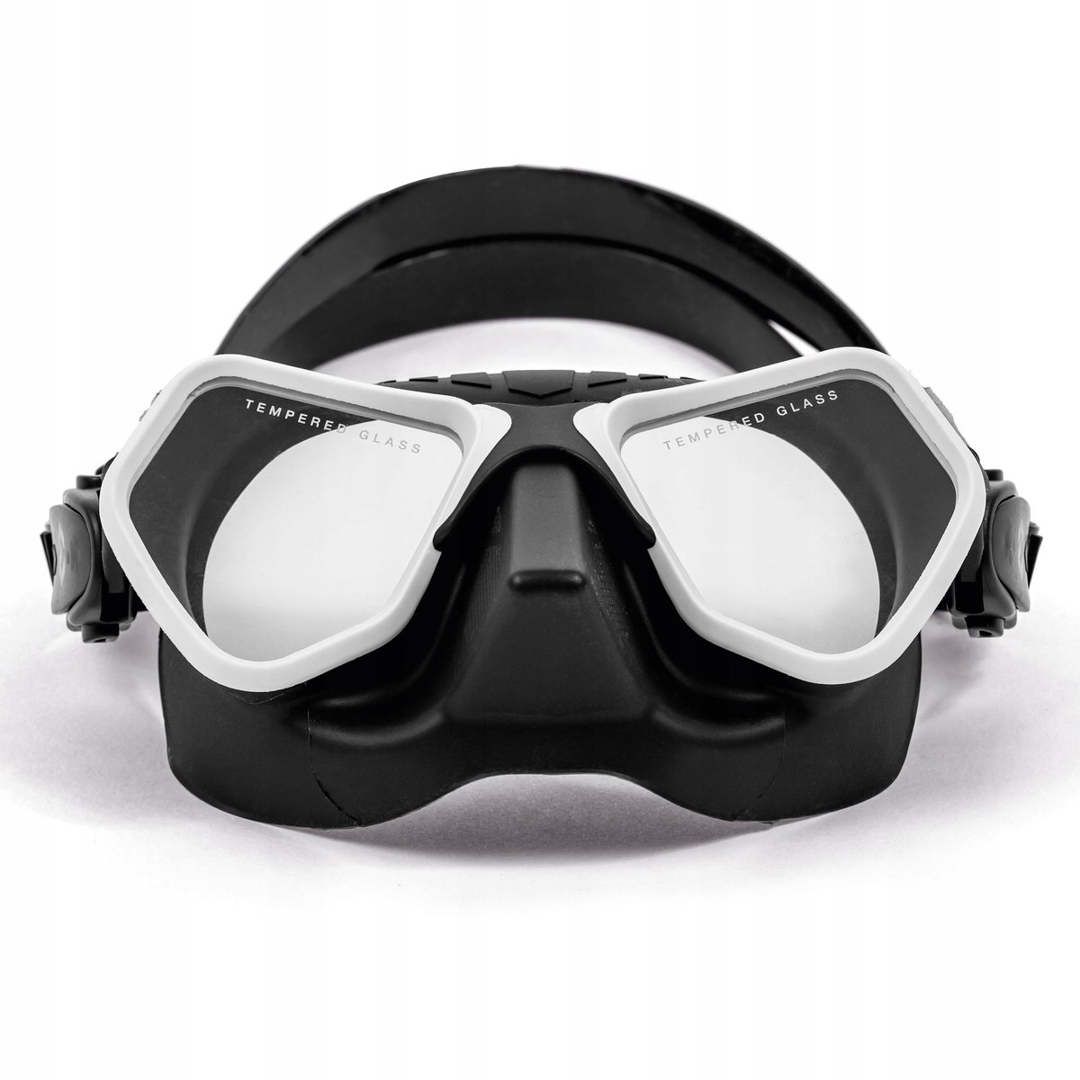 DYNAMICNORD AM-30 Duikmasker - Laag Volume, Zwart/Wit