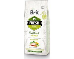 Brit Fresh eend met trosgierst 12kg