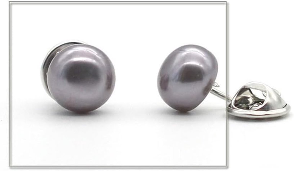 Knopen zonder naaien parel hemd knopen veiligheidsknopen onzichtbaar veiligheid broche dames broekknopen voor kleding gebreide jas jurk broek grijs 10 mm