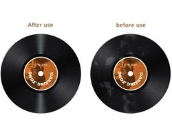 3 in 1 Vinyl Record Brush Kit, DVD/VCD Schoonmakende Hulpmiddelen voor het Schoonmaken Record