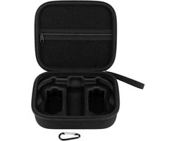 Tas voor DJI Neo 2, harde PU-beschermhoes voor drone, compacte draagtas, schokbestendig en licht, voor reizen en buiten, Zwart, Classic