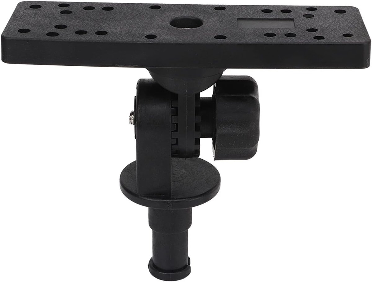 Boot Fishfinder Elektronica Mount, 360 Graden Rotatie Marine Electronic Mount Base, Ideaal voor Fish Finders, GPS & Dieptesensoren