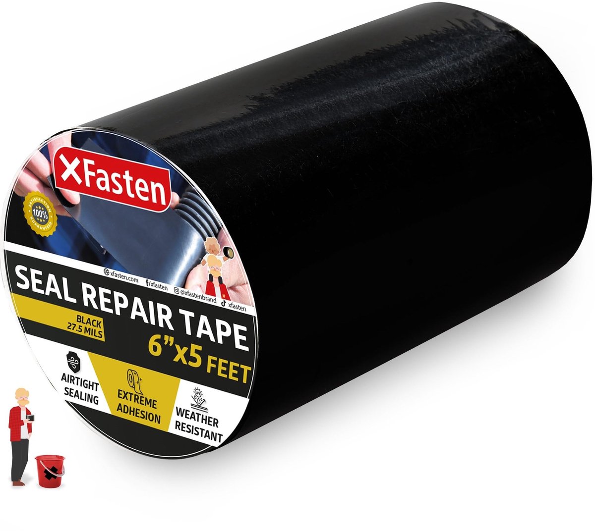 Waterdichte Reparatietape voor Leaks 15.5 cm x 15.2 cm