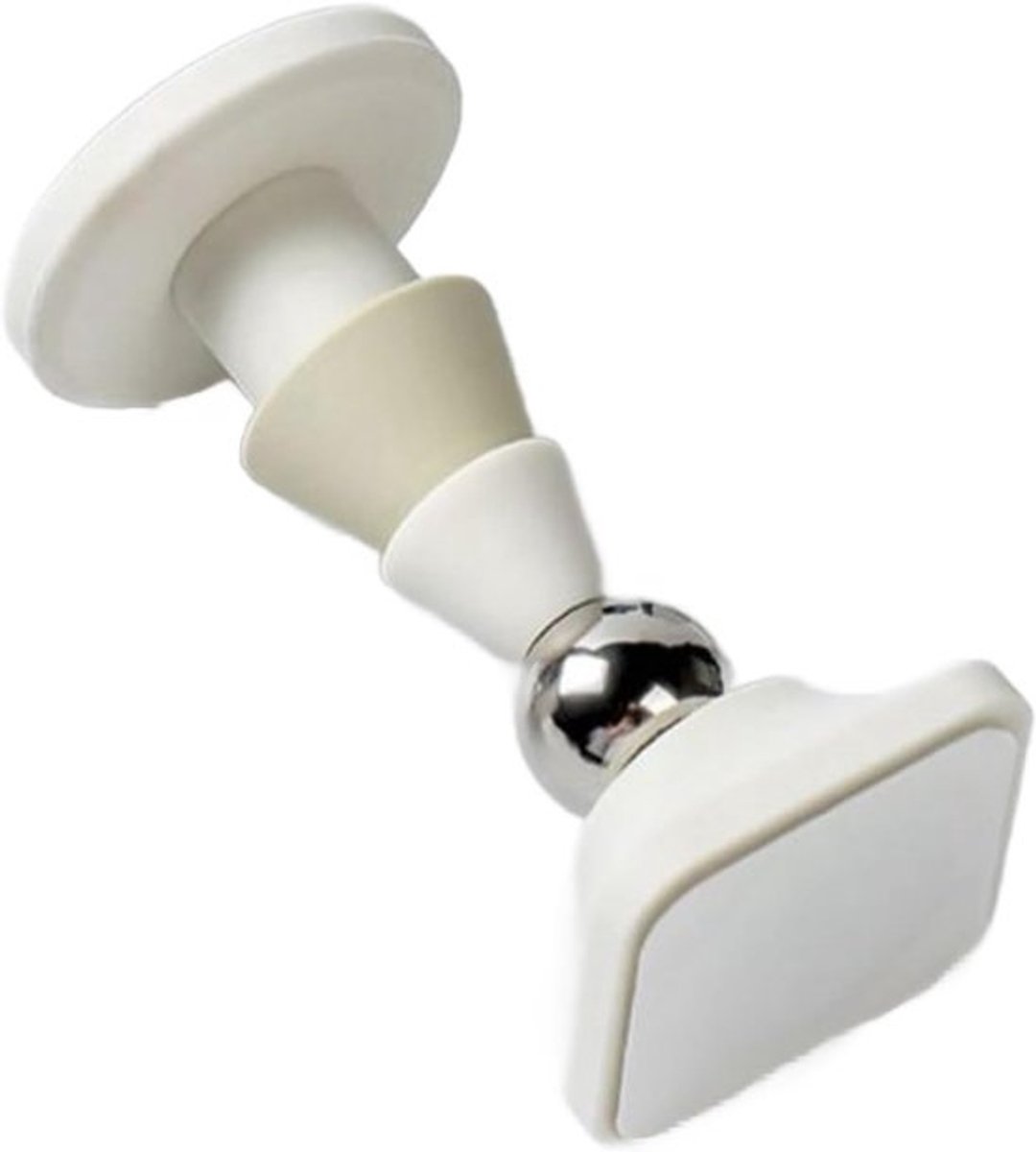 Deurstopper - Magnetisch - Siliconen - Anticollisie - Zonder boren - Robuust - Stil - Vloerbevestiging