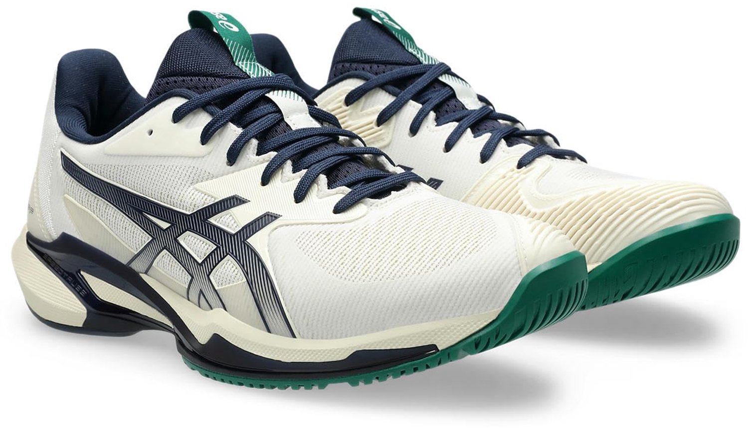 Asics Solution Speed FF 3 Tennisschoenen /MIDNIGHT 45 Creme
