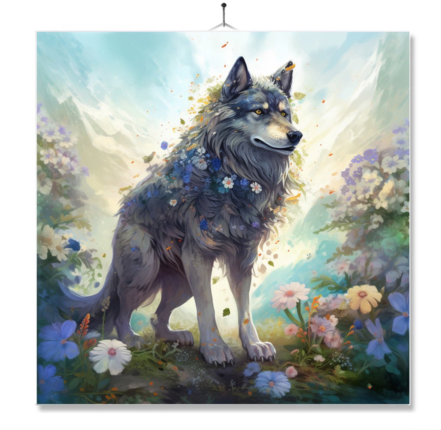 MC Living Tegel Met Opdruk | Wolf Ontwerp 50