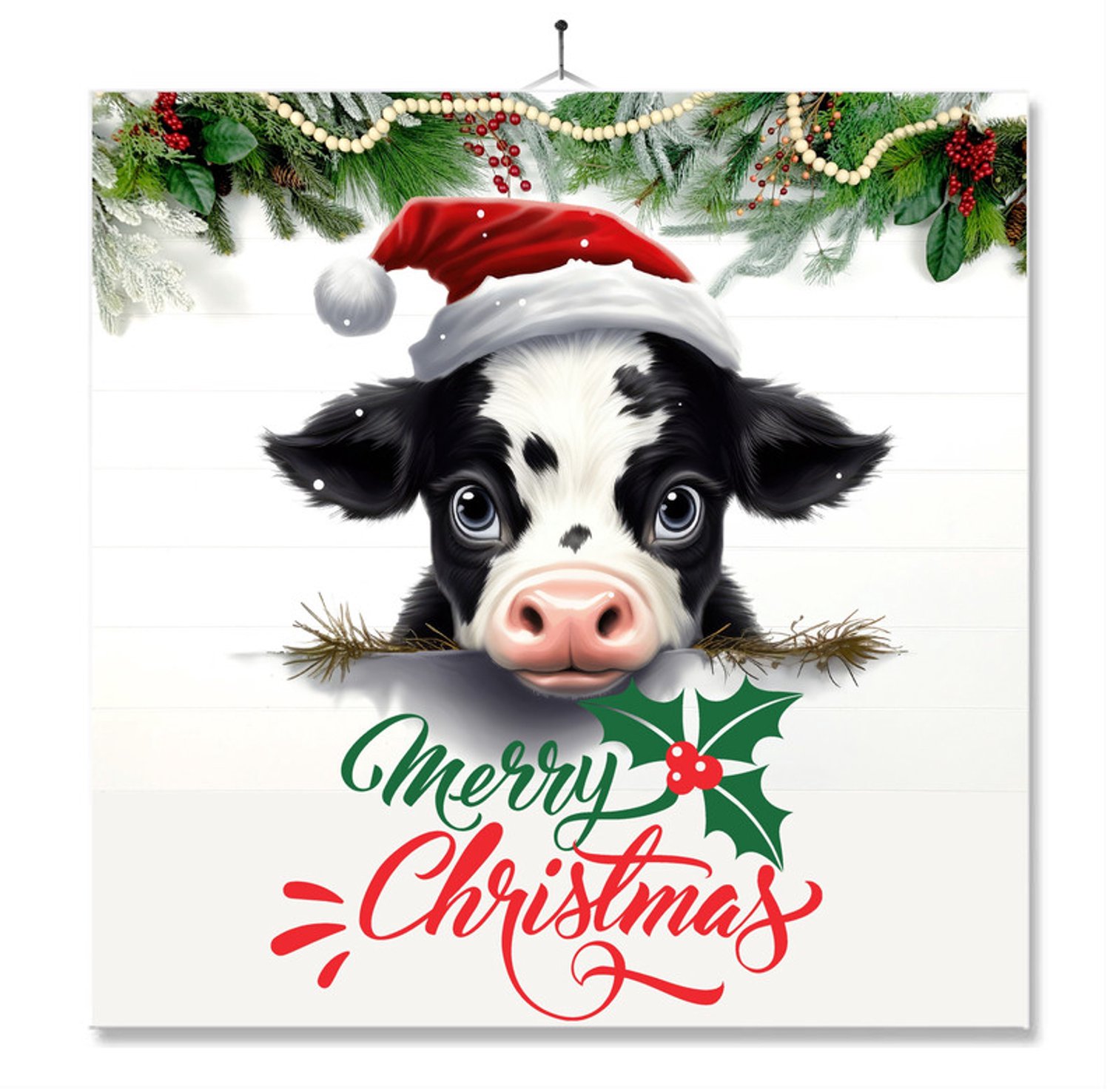 MC Living Tegel Met Opdruk | Kerst | Geschenk | Merry Christmas Dier Ontwerp 12