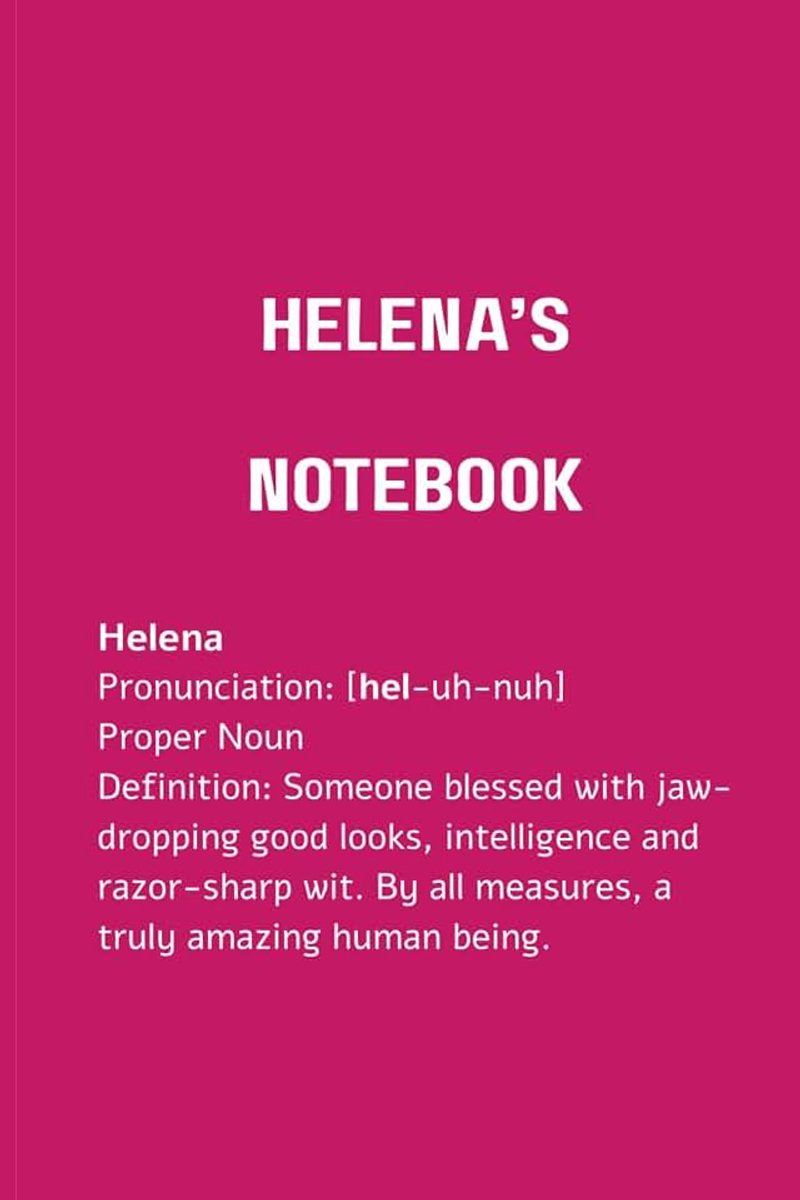Helena's Notebook