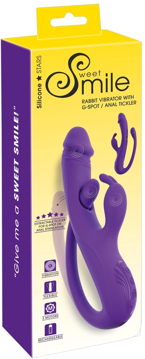 Smile Rabbit Vibe w G-Spot/Ana
