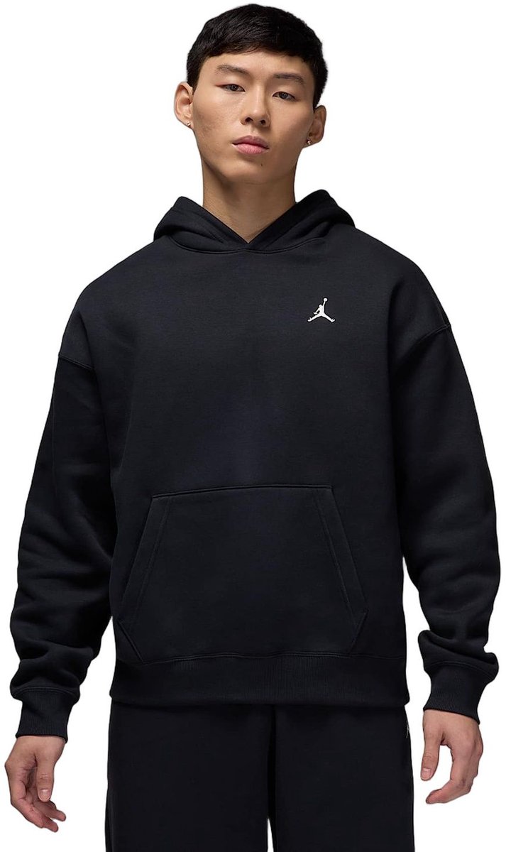 Nike M J BRK OVS PO HD M Heren Hoodie Zwart