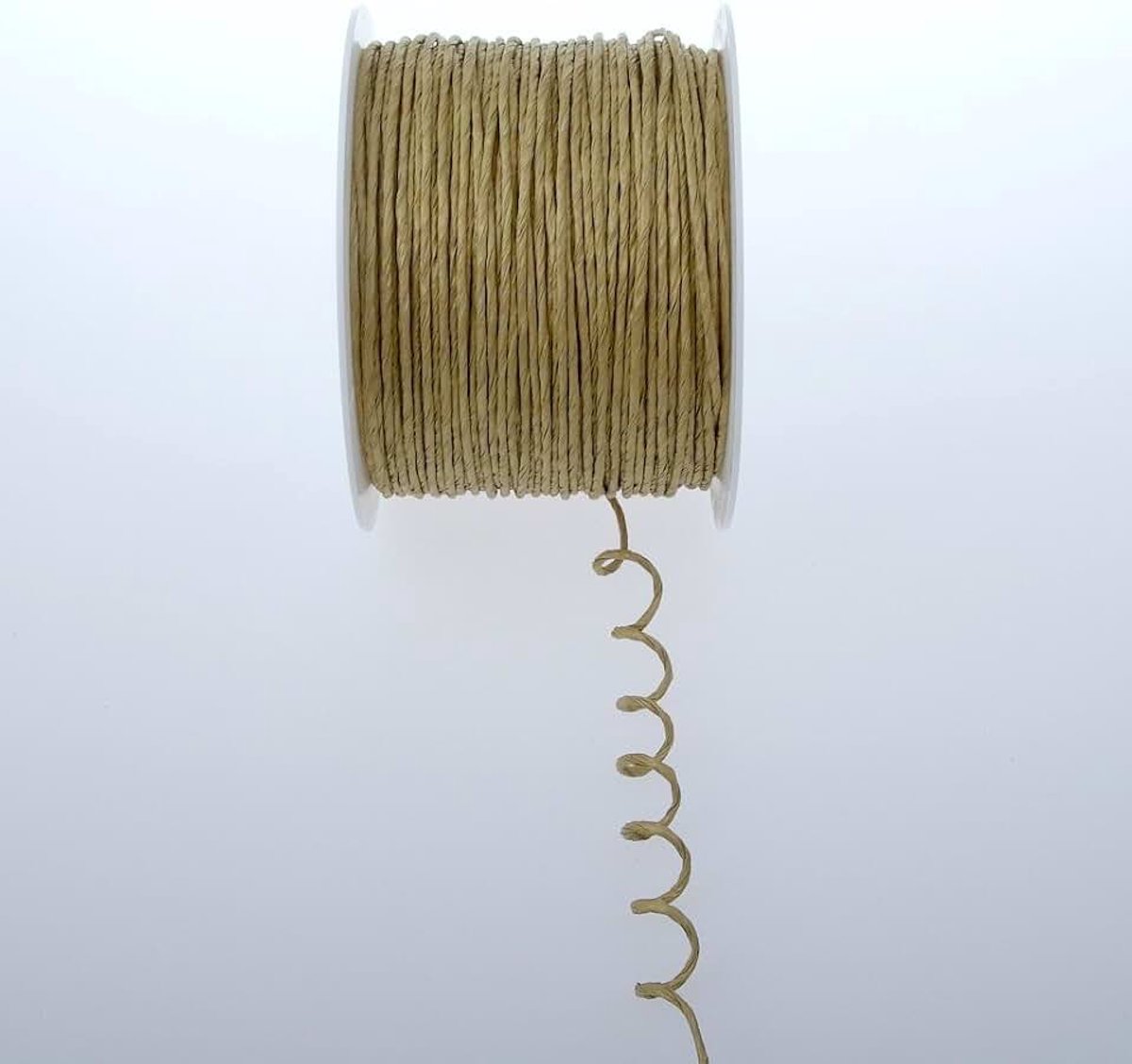 Papierdraad goud - 2mm 100m - 601-07