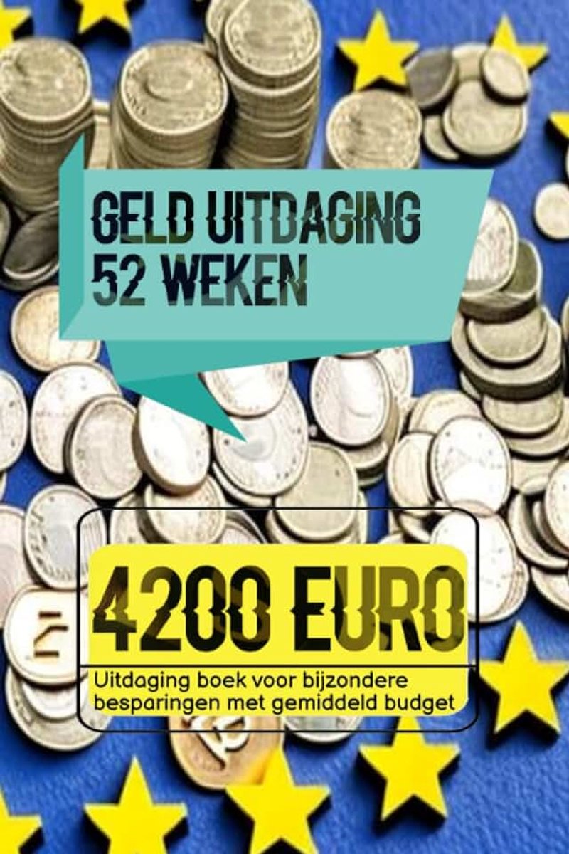 Uitdaging: planner tracker, Spaarchallenge Boekje om jouw challenge te volgen en leuk om in 52 weken te sparen, Speciaal... sparen en spaar uitdagingen, Spaarchallenge