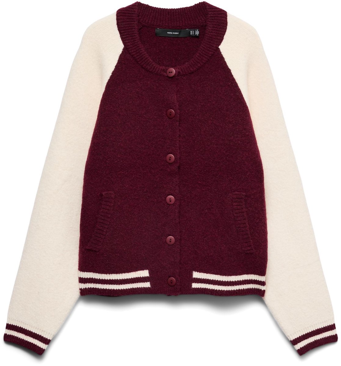 VERO MODA - VMFRANNIE LS O-NECK CARDIGAN BOO - Dames - Cardigans