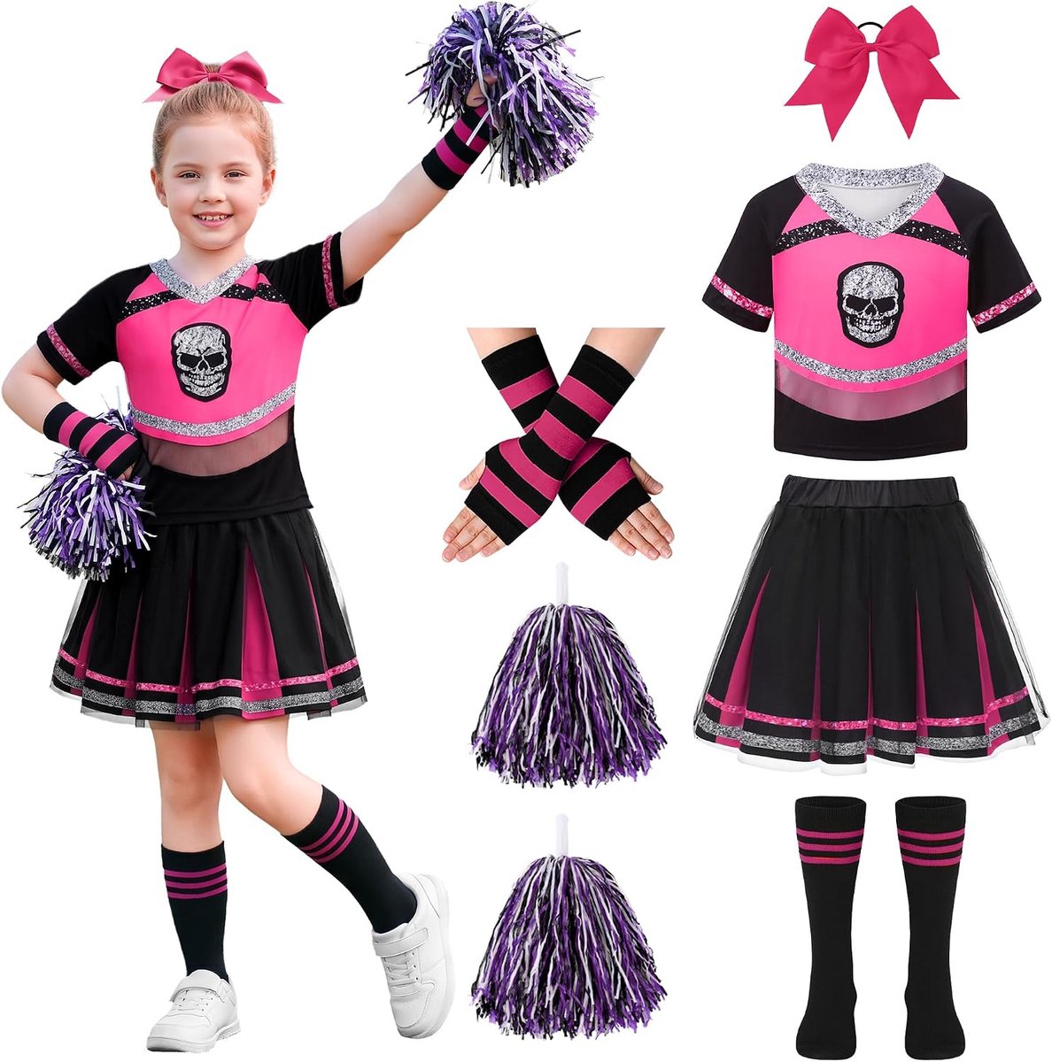 Halloween kostuum compleet voor meisjes met