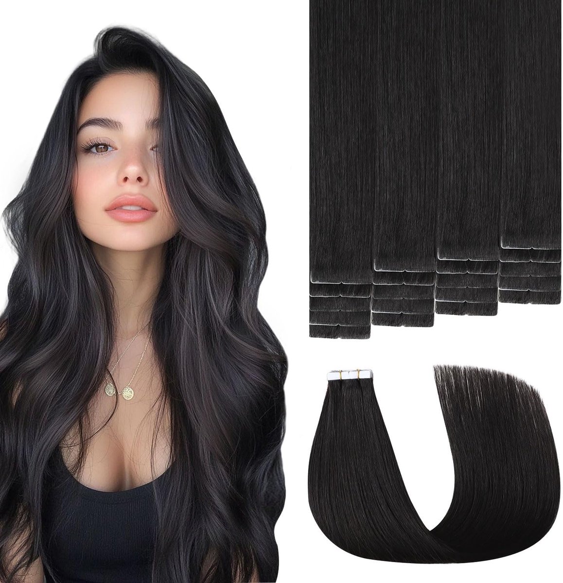 Haarextensies van echt haar