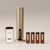 Scentech Starter Kit Pro - Smart Aroma Diffuser Pro + 4 Geuren - Clean Energy, Yuzu Bloom, Table Bois & Bali Spice - Aroma Diffuser Set