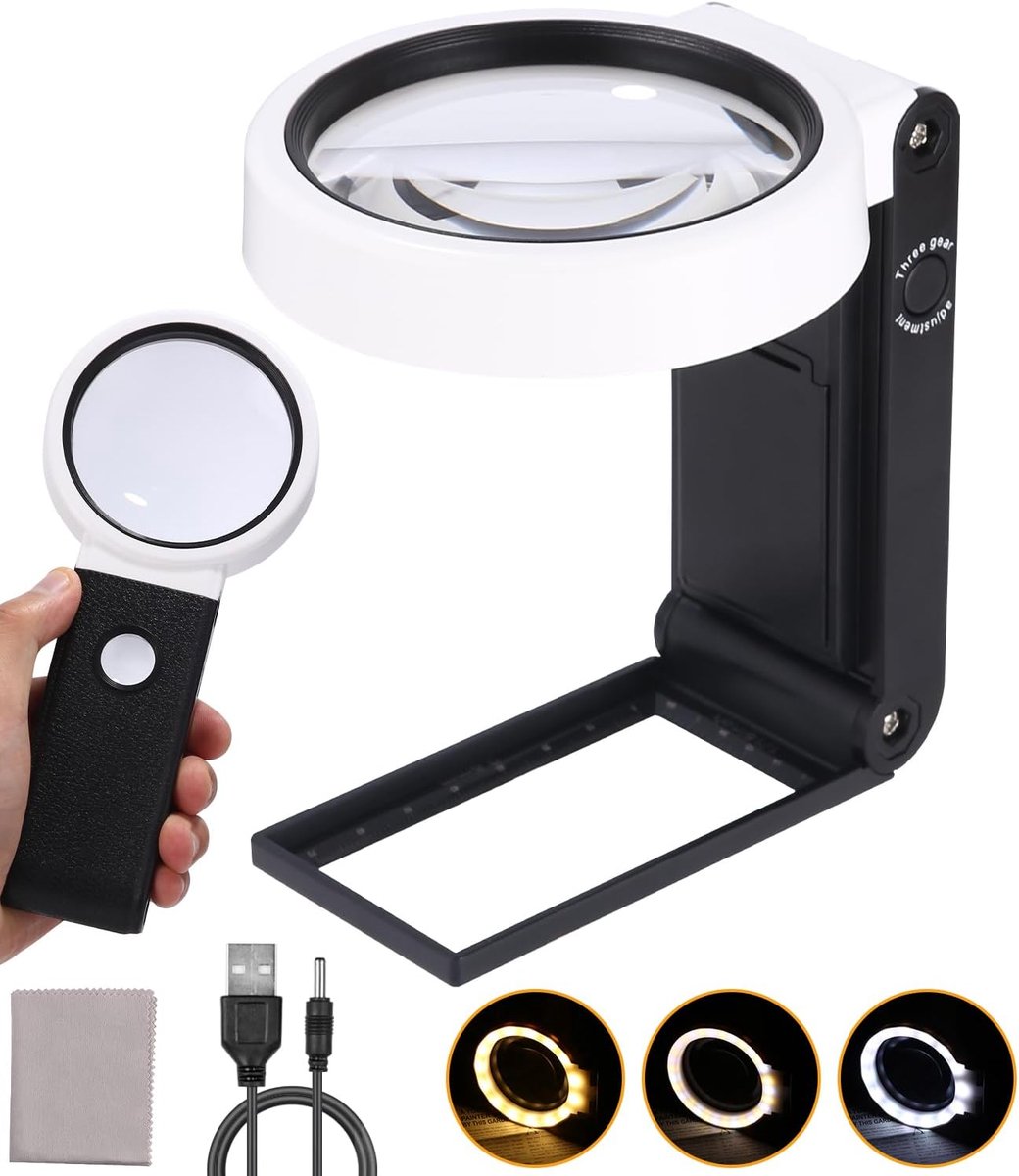 Leesloep met 18 ledlampen
