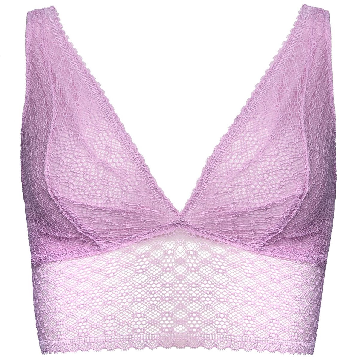 Bloovii Cambria - Bralette - Kant - Roze