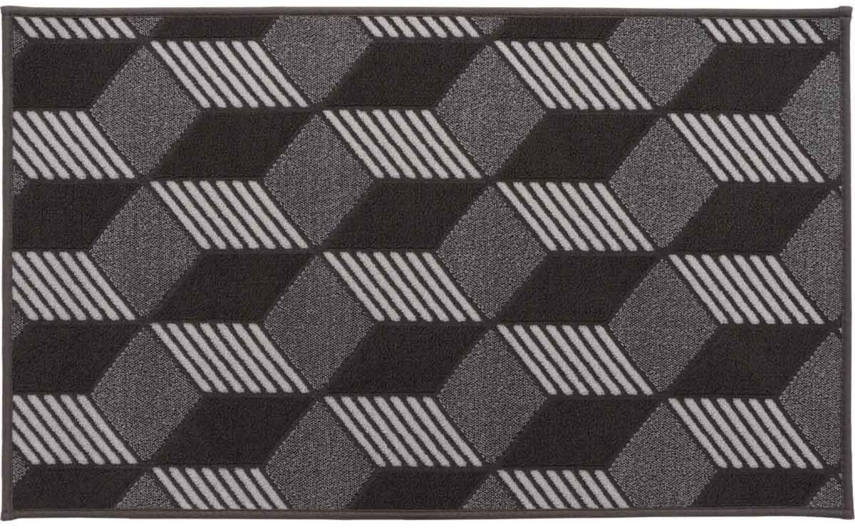 Luance Deurmat Orlando - polyester - grijs - 45 x 75 cm - deurmat binnen