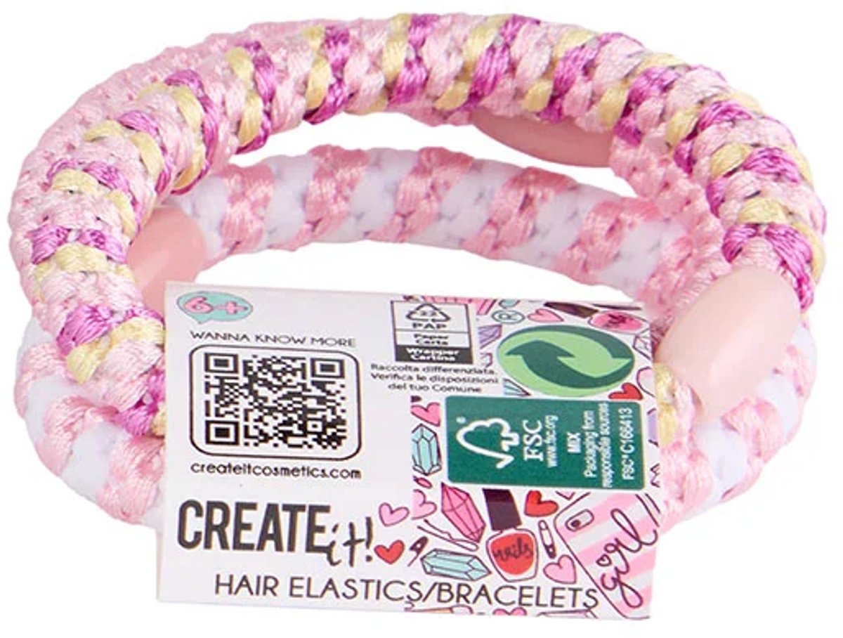 Create it! elastiekjes uitdeelcadeau
