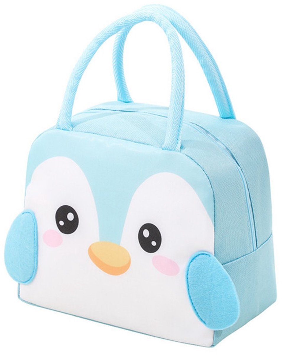 Lunchbox - 23*14*19 cm - Geïsoleerde lunchtas van Oxford-stof voor kinderen - Bedrukte lunchbox - Handtas - Geïsoleerde lunchtas - Lunchtas van aluminiumfolie - Draagbare geïsoleerde tas voor kamperen - Herbruikbaar