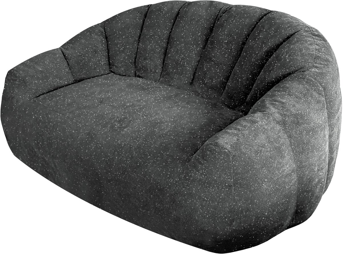 Ropilly Zitzak - Loungestoel - Ergonomisch Design - Flanel - Woonkamer & Slaapkamer - Grijs
