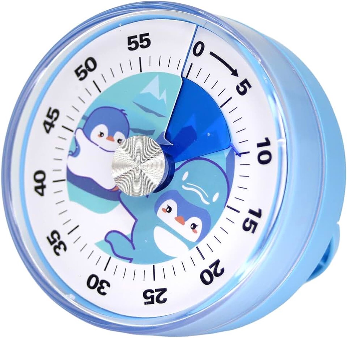 Timer - 60 Minuten Countdown Voor Klaslokaal, Kantoor, Keuken, Bureau - Met Magnetische Afzuiging, Geen Batterijen Nodig, Zelfstandige Stand