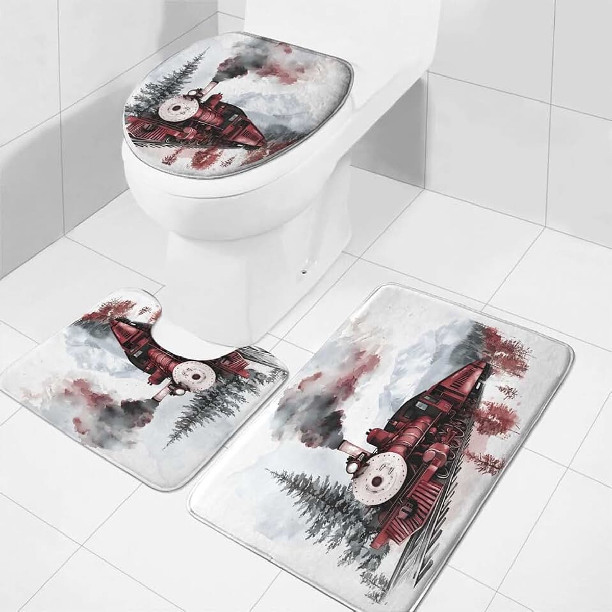 Badmat, wc-mat, badmat voor badkamer, slaapkamer, keuken