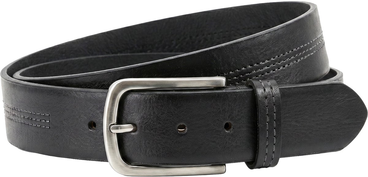 HECHTER leren heren riem - zwart