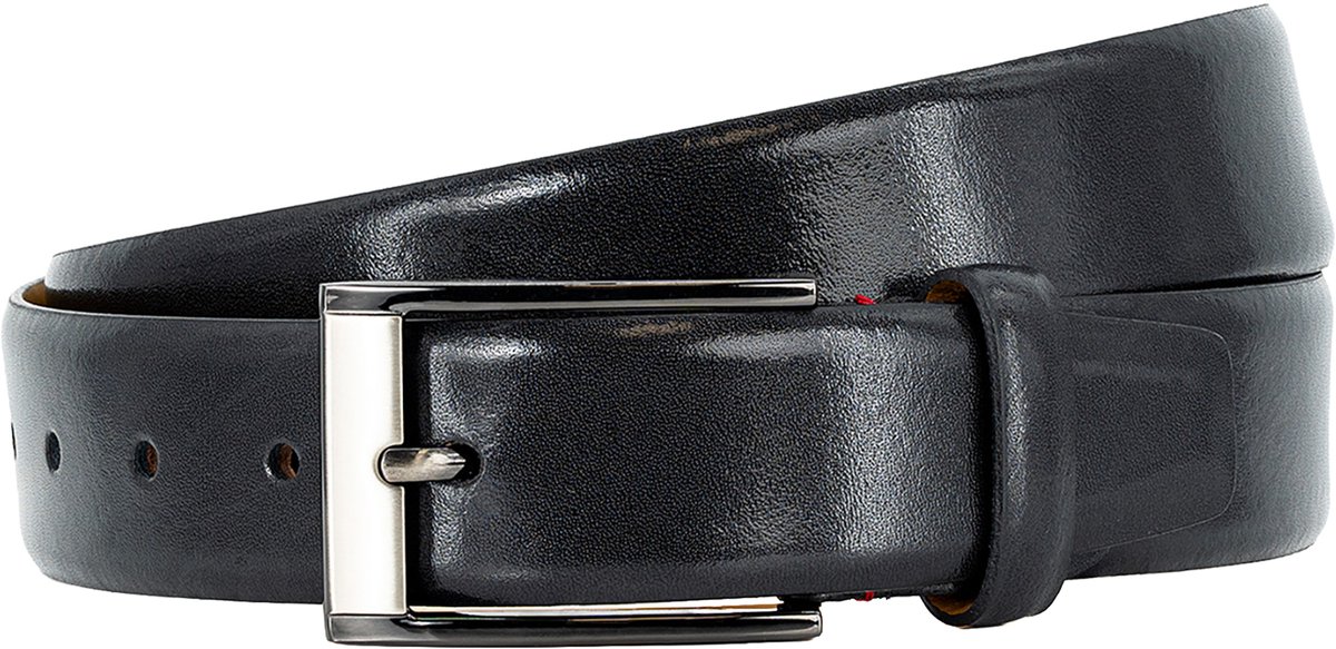 PIERRE CARDIN leren heren riem - zwart
