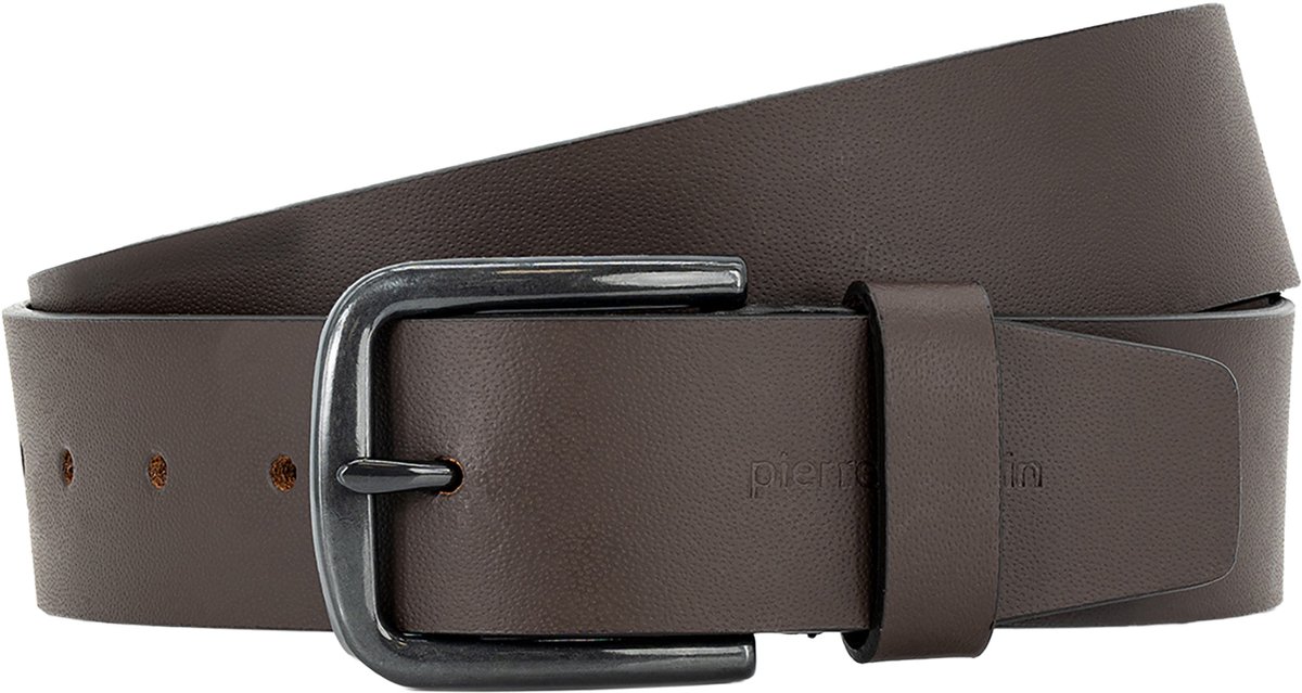 PIERRE CARDIN leren heren riem - bruin