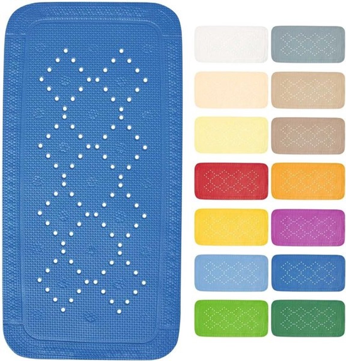 Elektrische Badveiligheidsmat 71 cm x 36 cm - Wasbare PVC Mat voor Veiligheid in Bad en Douche